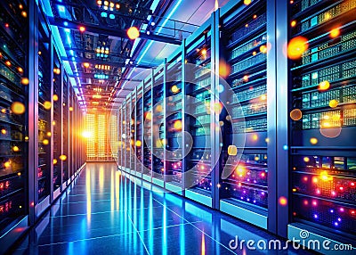 FutureProof Your Enterprise Network A Scalable HighPerformance Data Center Infrastructure Design Optimized for Modern Stock Photo