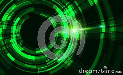 Futuristic abstract background Vector Illustration