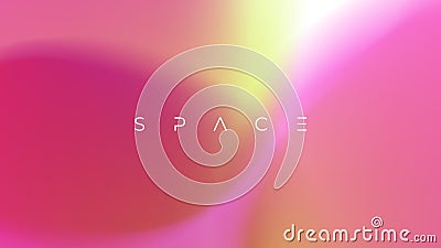 Futuristic abstract backgrounds with soft color gradient round shapes for creative graphic design. Blurred circles. Vector Illustration