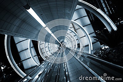 Futuristic architecture Stock Photo