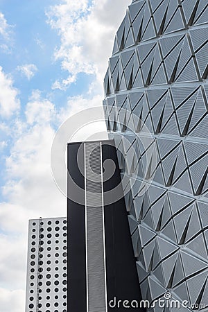 Futuristic architecture Stock Photo