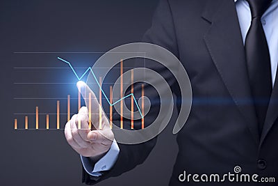 Futuristic Business Stock Photo