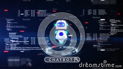 Futuristic computer engineer programmer AI chatbot background concept, Typing code cyber security hacking, Internet network Stock Photo