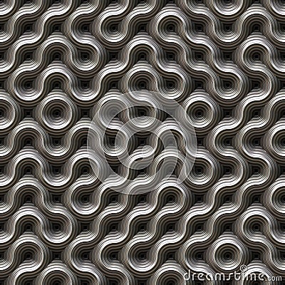 Futuristic seamless texture Stock Photo