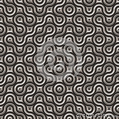 Futuristic seamless texture Stock Photo