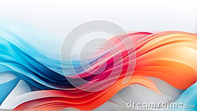 Futuristic trendy wavy abstract design wallpaper background Stock Photo