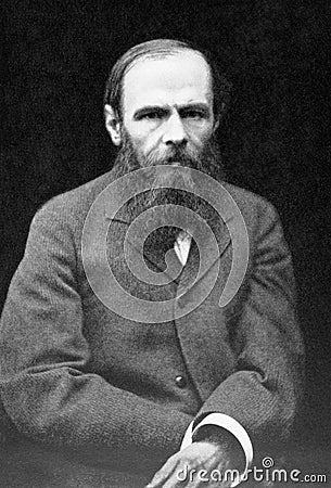 Fyodor Dostoyevsky Editorial Stock Photo