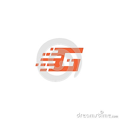 G Fash Symbol. Letter G Icon Vector Illustration