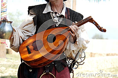 G Lute Stock Photo