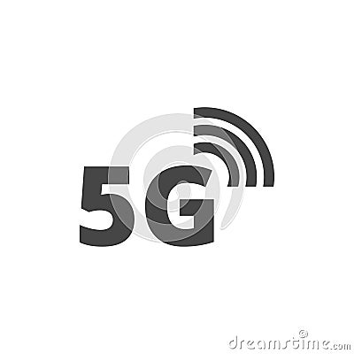 5g mode technology icon Vector Illustration