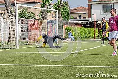 G.S. Santa Maria di Oleno vs. Murazzi Dalmine 06-05-2018 Editorial Stock Photo