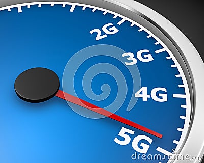 5g Stock Photo