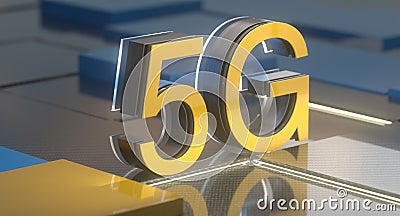 5G Wirless Mobile Information Technology Stock Photo