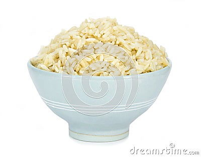 Gaba rice cooked in a bowl Stock Photo
