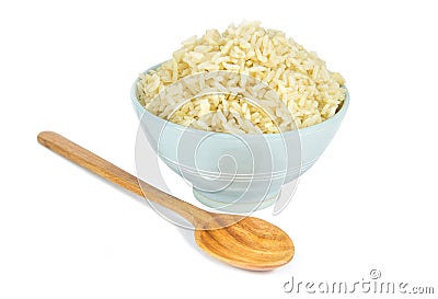 Gaba rice cooked in a bowl Stock Photo