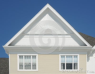 Gable Roof On A House Stock Photos - Image: 4678263