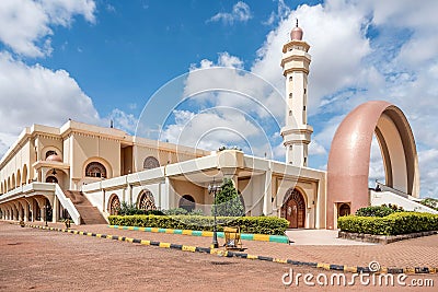 Gaddafi Mosque in Kampala city, Uganda Editorial Stock Photo