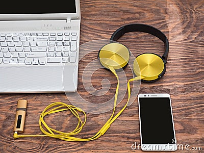 Gadgets for every day ready for their work Stock Photo