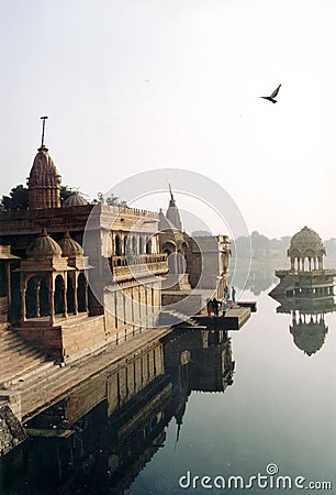 Gadi Sagar Stock Photo