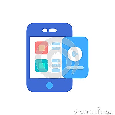 Understanding Application Software Features Stock Photo