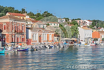 Gaios on Paxos Stock Photo