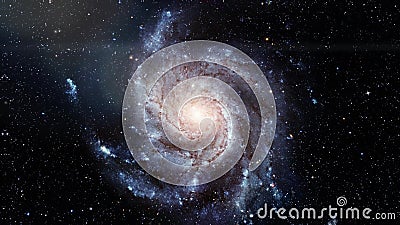 Galassia a spirale girante Esplorazione spaziale profonda giacimenti e nebulose di stella nello spazio archivi video Galassia a spirale girante Esplorazione spaziale profonda giacimenti e nebulose di stella nello spazio archivi video