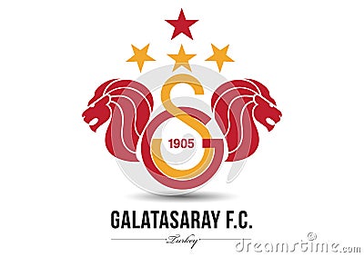 Galatasaray Logo Editorial Stock Photo