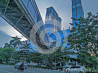 Galaxi mall in the indonesia place Editorial Stock Photo