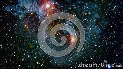 Galaxy - Elements of this Image Furnished by NASA Stock Photo