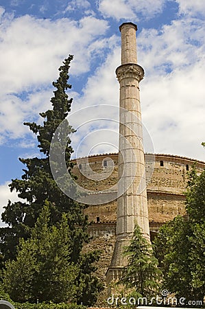 Galerius palace Rotonda temple Stock Photo