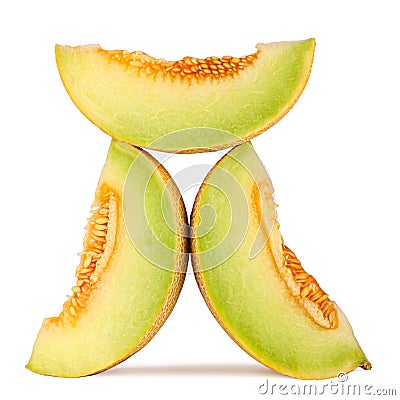 Galia honey melon II Stock Photo