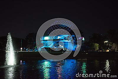 Galileo Galilei planetarium in Buenos Aires Editorial Stock Photo