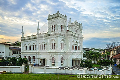 Meeran Jumma Mosque at Galle Fort, Sri Lanka Stock Photo