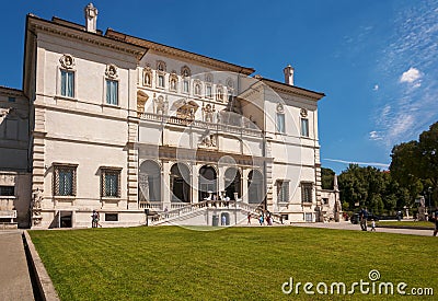 Galleria Borghese Stock Photo