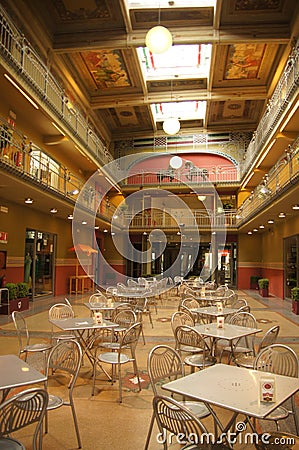 Galleria Vittorio Emanuele, Pistoia, Italy Editorial Stock Photo