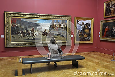 Art Gallery Editorial Stock Photo