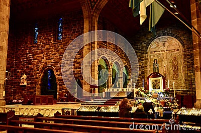 Galway Cathedral, Celtic. Editorial Stock Photo