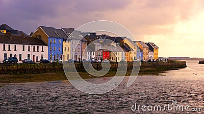 Galway city Editorial Stock Photo