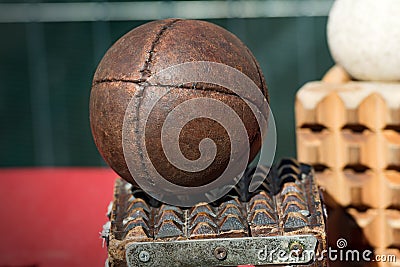 Game of the Ball with the Bracelet - Treia Italy Stock Photo