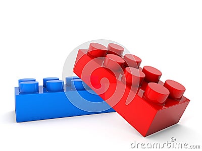 Game blocks Stock Photo