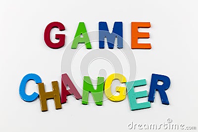 Game changer new leadership competition innovation solution creative strategy Stock Photo