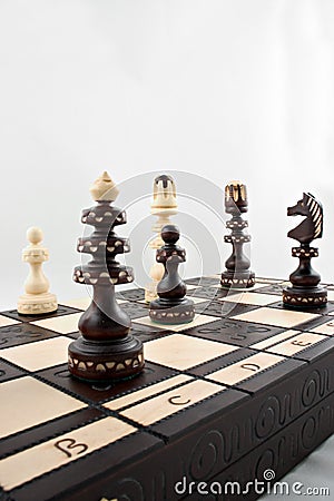 A game of chess Stock Photo
