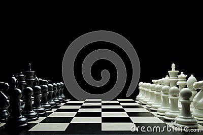 Game of Chess Stock Photo