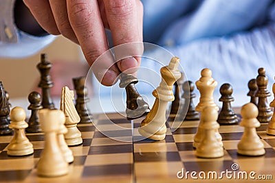 Game of chess Stock Photo