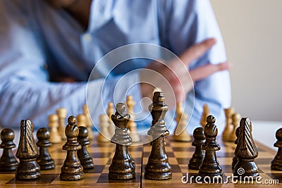 Game of chess Stock Photo