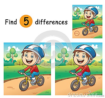 Game for children Vector Illustration