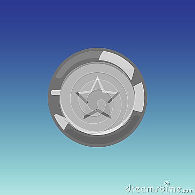 Game coin vector Vector Illustration