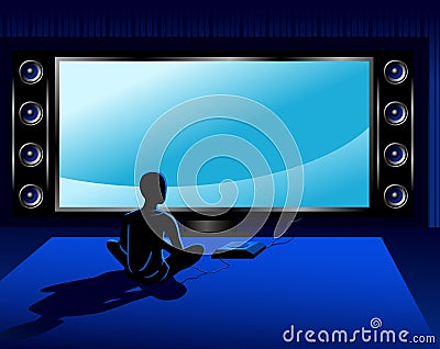 Game console Vector Illustration