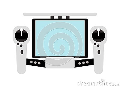 Game console joystick illustration Cartoon Illustration