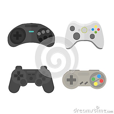 Game console joystick vector illustration Vector Illustration